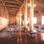 玉川温泉、ひなびた温泉です